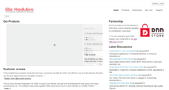 Desktop Screenshot of bizmodules.net